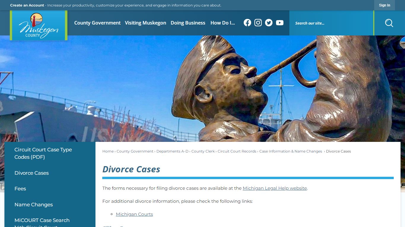 Divorce Cases | Muskegon County, MI